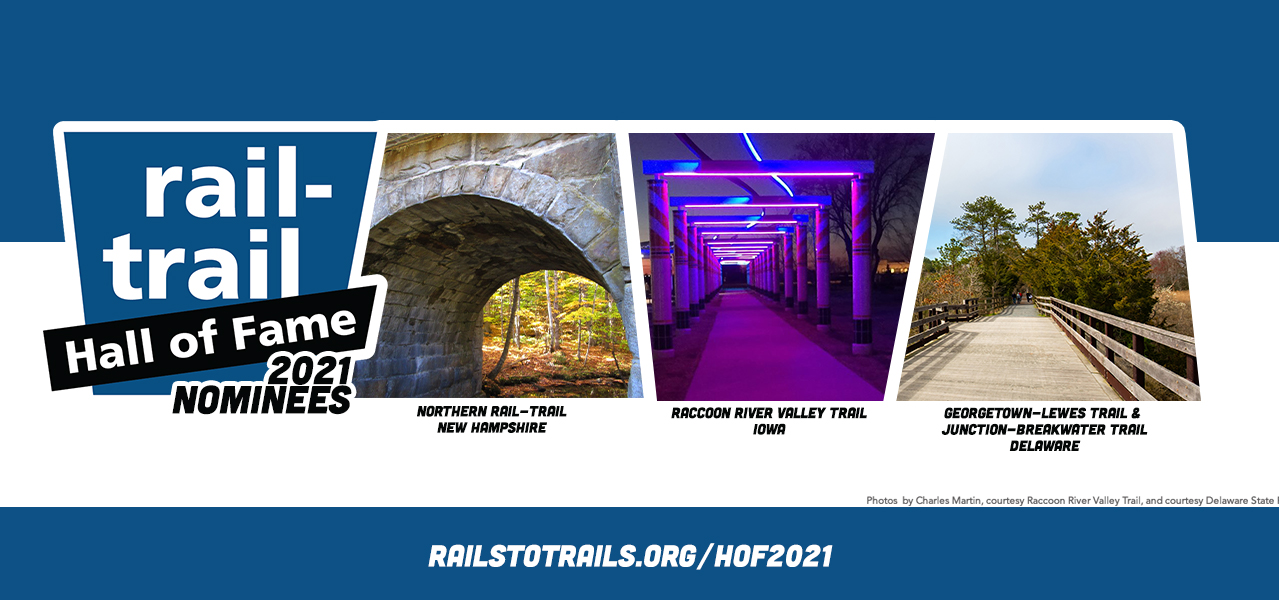 2021 Rail-Trail Hall of Fame Nominees